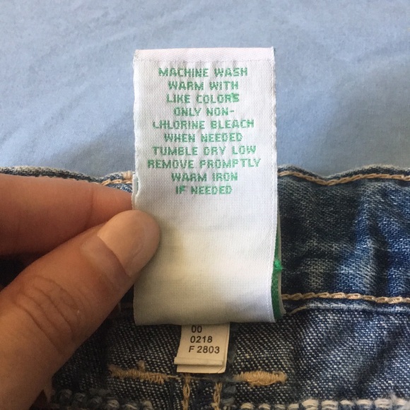 Circo Size L Girls Blue Denim Shorts Multiple Pockets Adjustable Waistband - Picture 7 of 9